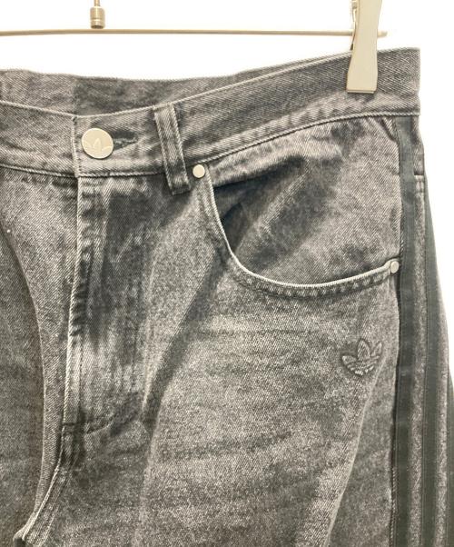 adidas（アディダス）adidas (アディダス) Adilenium シーズン3 ルーズフィット デニムパンツ ブラック サイズ:31の古着・服飾アイテム