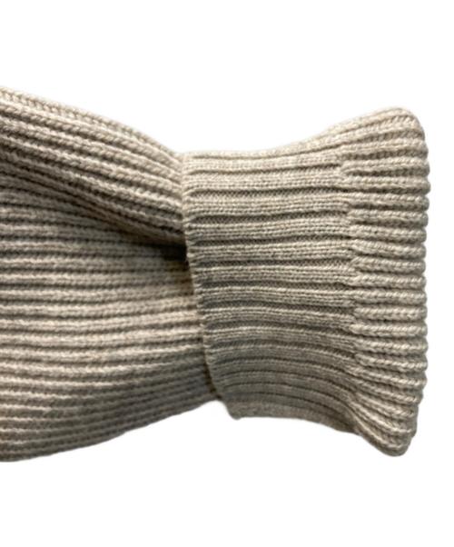 Peregrine（ペレグリン）Peregrine (ペレグリン) Harris Tweed (ハリスツイード) コマンドニット ベージュ サイズ:Mの古着・服飾アイテム