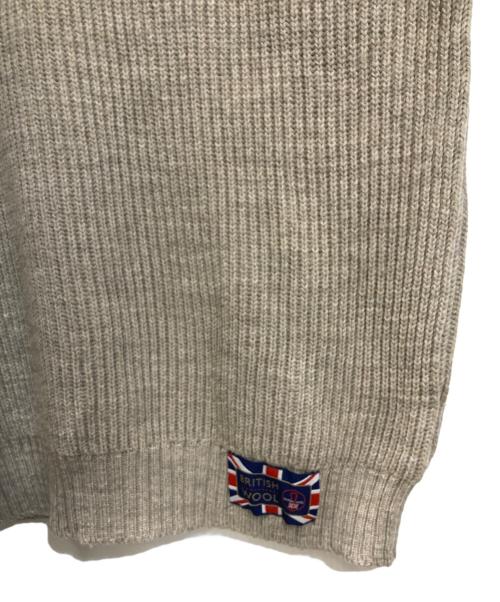 Peregrine（ペレグリン）Peregrine (ペレグリン) Harris Tweed (ハリスツイード) コマンドニット ベージュ サイズ:Mの古着・服飾アイテム