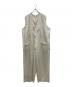 HOMME PLISSE ISSEY MIYAKE（オム プリッセ イッセイ ミヤケ）の古着「プリーツオールインワン」｜アイボリー