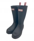 HUNTERハンター）の古着「PLAY TALL BOOT」｜ブラック