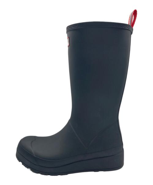 HUNTER（ハンター）HUNTER (ハンター) PLAY TALL BOOT ブラック サイズ:24cmの古着・服飾アイテム