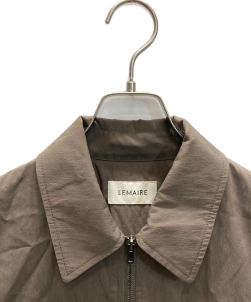 LEMAIRE（ルメール）LEMAIRE (ルメール) ZIPPED BLOUSON ブラウン サイズ:44の古着・服飾アイテム