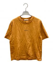 Acne studios（アクネ ストゥディオズ）の古着「ロゴTシャツ」｜オレンジ