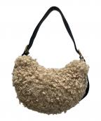 VIOLAd'OROヴィオラドーロ）の古着「ELMO エコファーワンハンドルバッグ」｜ベージュ