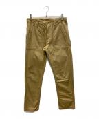 orSlowオアスロウ）の古着「US ARMY FATIGUE PANTS Button Fly KHAKI」｜ベージュ