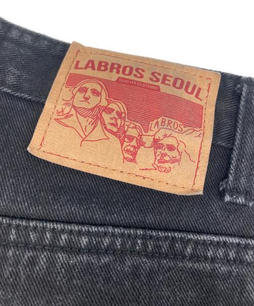 LABROS（ラブロス）LABROS (ラブロス) バギーショーツ ブラック サイズ:SIZE Sの古着・服飾アイテム
