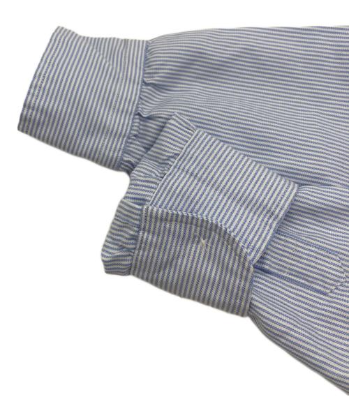 KAPTAIN SUNSHINE（キャプテンサンシャイン）KAPTAIN SUNSHINE (キャプテンサンシャイン) Polo Collar Shirt/ポロ カラー シャツ ブルー サイズ:38の古着・服飾アイテム