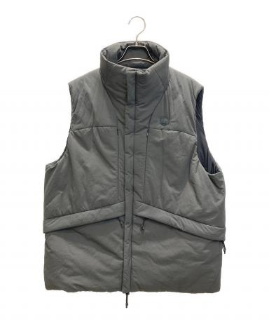 ジャケット・アウター LANTERN - HEATING OVER VEST 中古・古着通販】lantern (ランタン) HEATING OVER VEST グレー サイズ