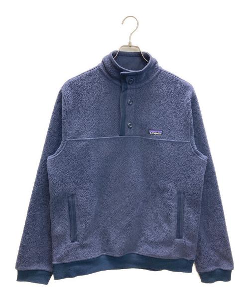 Patagonia（パタゴニア）Patagonia (パタゴニア) シアーリング ボタン プルオーバー ブルー サイズ:Mの古着・服飾アイテム