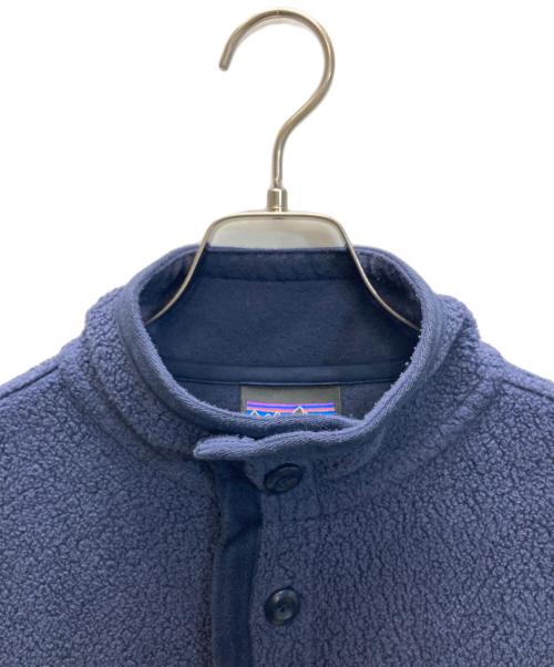 Patagonia（パタゴニア）Patagonia (パタゴニア) シアーリング ボタン プルオーバー ブルー サイズ:Mの古着・服飾アイテム