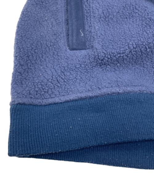 Patagonia（パタゴニア）Patagonia (パタゴニア) シアーリング ボタン プルオーバー ブルー サイズ:Mの古着・服飾アイテム