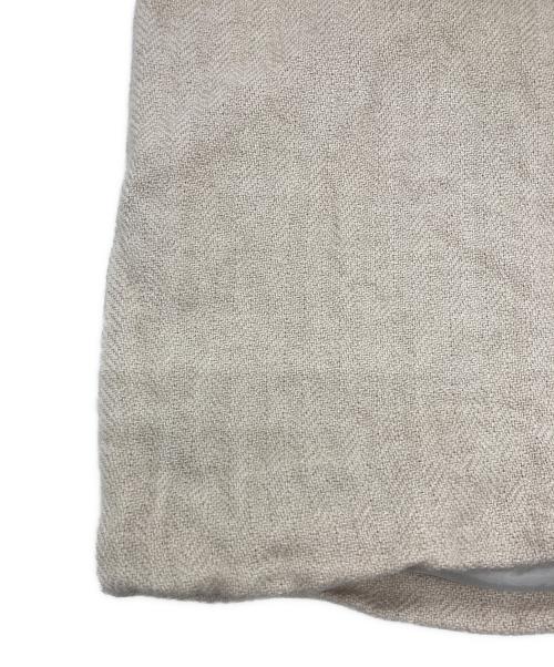 DEUXIEME CLASSE（ドゥーズィエム クラス）Deuxieme Classe (ドゥーズィエム クラス) リネン混ガウンコート ベージュ サイズ:下記参照の古着・服飾アイテム