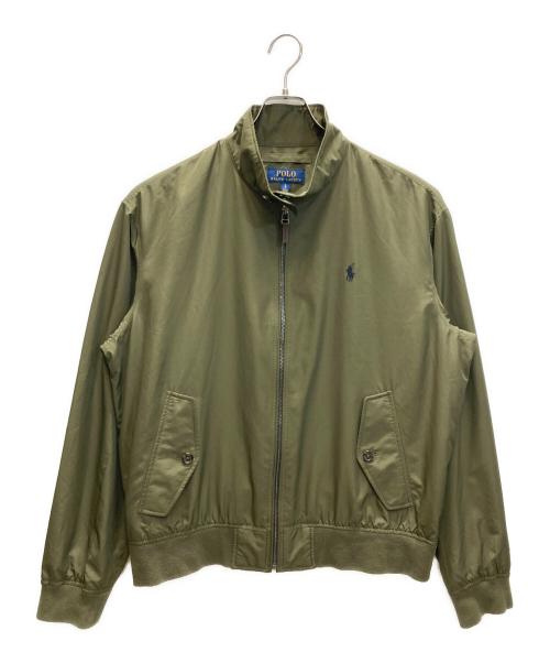 POLO RALPH LAUREN（ポロ・ラルフローレン）POLO RALPH LAUREN (ポロ・ラルフローレン) ハリントンジャケット グリーン サイズ:Lの古着・服飾アイテム