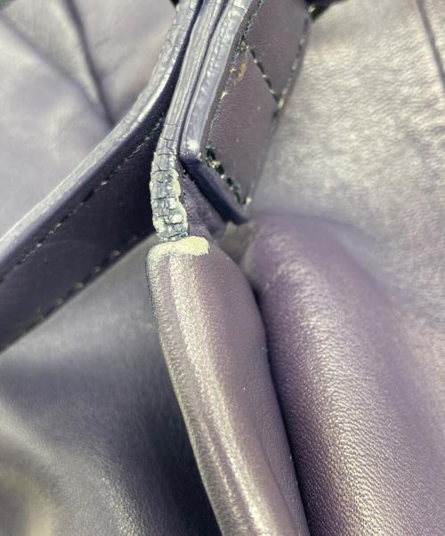 CAMPER（カンペール）CAMPER (カンペール) FABIANA スムースレザー リュック パープルの古着・服飾アイテム