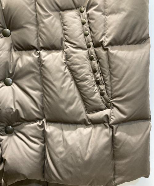 PHIPPS（フィップス）PHIPPS (フィップス) ダウンベスト ブラウン サイズ:Mの古着・服飾アイテム