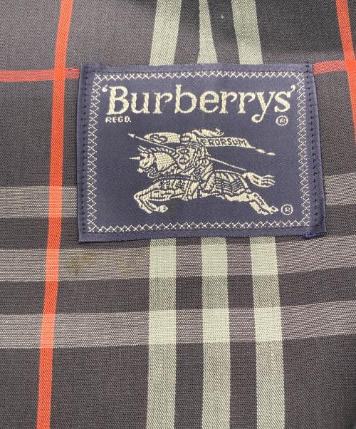 Burberry's（バーバリー）Burberry's (バーバリーズ) ステンカラーコート ネイビー サイズ:36の古着・服飾アイテム
