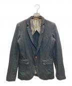 COMME des GARCONS HOMME PLUSコムデギャルソンオムプリュス）の古着「2Bジャケット」｜ブラック