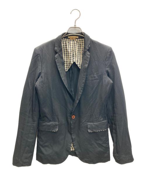 COMME des GARCONS HOMME PLUS（コムデギャルソンオムプリュス）COMME des GARCONS HOMME PLUS (コムデギャルソンオムプリュス) 2Bジャケット ブラック サイズ:ＸＳの古着・服飾アイテム