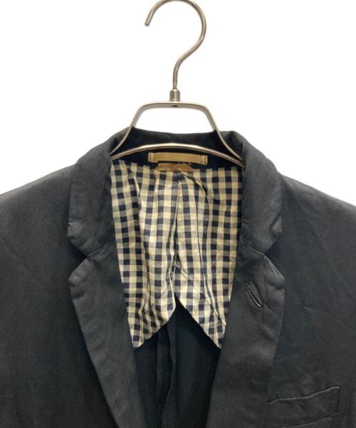 COMME des GARCONS HOMME PLUS（コムデギャルソンオムプリュス）COMME des GARCONS HOMME PLUS (コムデギャルソンオムプリュス) 2Bジャケット ブラック サイズ:ＸＳの古着・服飾アイテム
