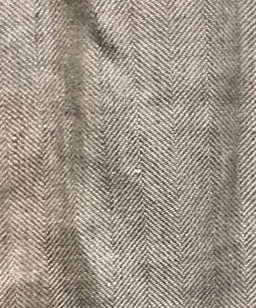 FINAMORE NAPOLI（フィナロレ ナポリ）FINAMORE NAPOLI (フィナロレ ナポリ) ヘリンボーン リネン サファリ シャツジャケット グリーン サイズ:Sの古着・服飾アイテム