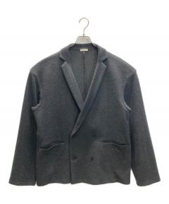 中古・古着通販】DEVOA (デヴォア) シルクノーカラージャケット