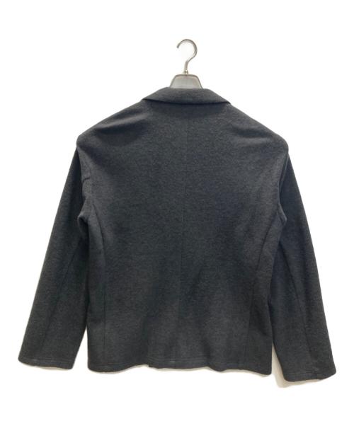 Blanc YM（ブランワイエム）Blanc YM (ブランワイエム) ウールダブルジャケット グレー サイズ:Ｓの古着・服飾アイテム