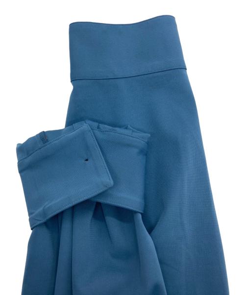 THE PERMANENT EYE（ザ パーマネント アイ）THE PERMANENT EYE (ザ パーマネント アイ) Matte Stretch Jersey Zip L/S Shirt ブルー サイズ:SIZE 48の古着・服飾アイテム