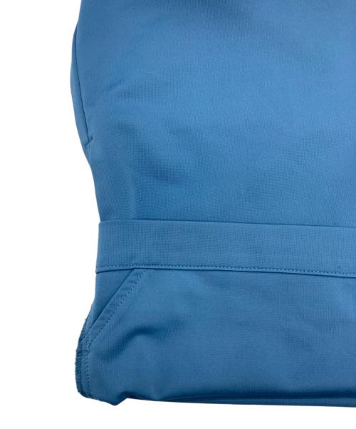 THE PERMANENT EYE（ザ パーマネント アイ）THE PERMANENT EYE (ザ パーマネント アイ) Matte Stretch Jersey Zip L/S Shirt ブルー サイズ:SIZE 48の古着・服飾アイテム