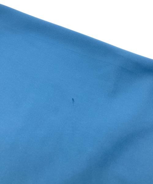 THE PERMANENT EYE（ザ パーマネント アイ）THE PERMANENT EYE (ザ パーマネント アイ) Matte Stretch Jersey Zip L/S Shirt ブルー サイズ:SIZE 48の古着・服飾アイテム