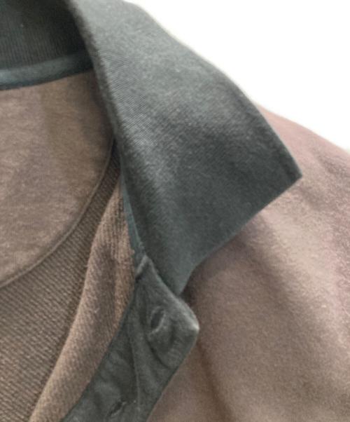 mfpen（エムエフペン）mfpen (エムエフペン) POLO SWEATER スウェット ブラウン サイズ:Mの古着・服飾アイテム