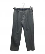 green label relaxing×DAIWAグリーンレーベルリラクシング×ダイワ）の古着「1プリーツイージーパンツ」｜グレー