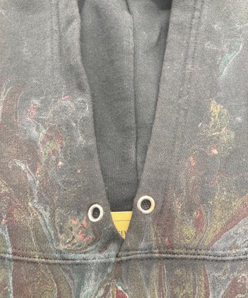 seven by seven（セブンバイセブン）SEVEN BY SEVEN (セブンバイセブン) Hydro dip dye パーカー ブラック サイズ:Mの古着・服飾アイテム