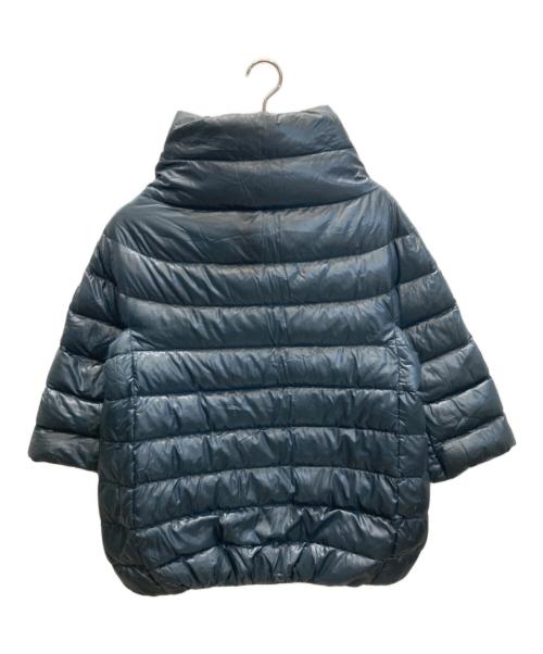 HERNO（ヘルノ）HERNO (ヘルノ) 七分袖ダウンジャケット ネイビー サイズ:40の古着・服飾アイテム