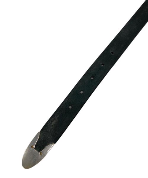TORY LEATHER（トリーレザー）TORY LEATHER (トリーレザー) ウエスタン レザーベルト ブラック サイズ:下記参照の古着・服飾アイテム