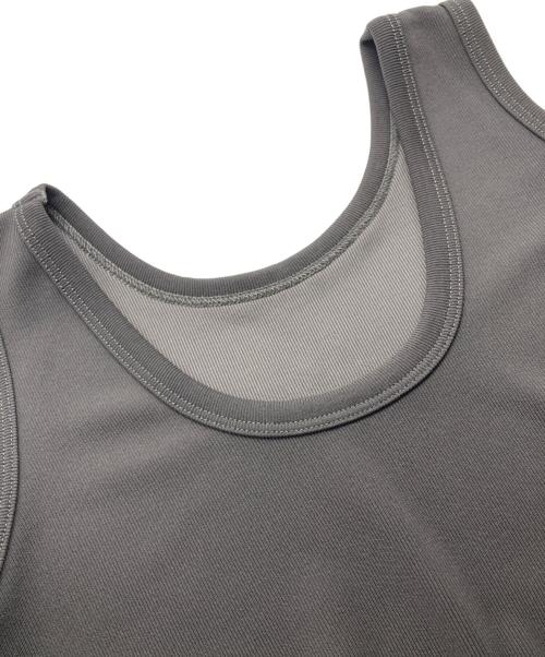 Plage（プラージュ）Plage (プラージュ) リブタンクノースリーブワンピース グレー サイズ:SIZE Mの古着・服飾アイテム