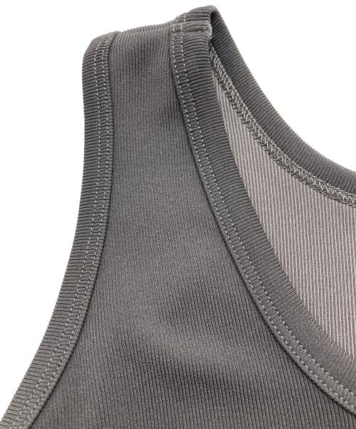 Plage（プラージュ）Plage (プラージュ) リブタンクノースリーブワンピース グレー サイズ:SIZE Mの古着・服飾アイテム