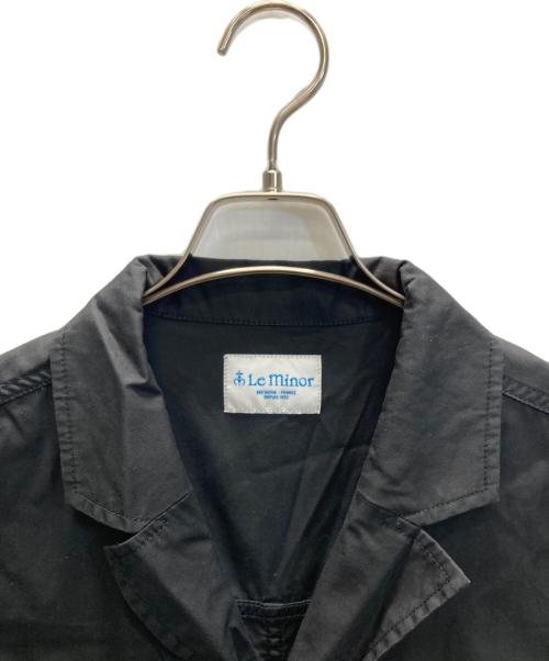 Le minor（ルミノア）Le minor (ルミノア) COMBINAISON オールインワン ブラック サイズ:T1の古着・服飾アイテム