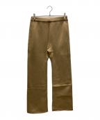 DEUXIEME CLASSEドゥーズィエム クラス）の古着「Prime wool FLEECE PANTS」｜ブラウン