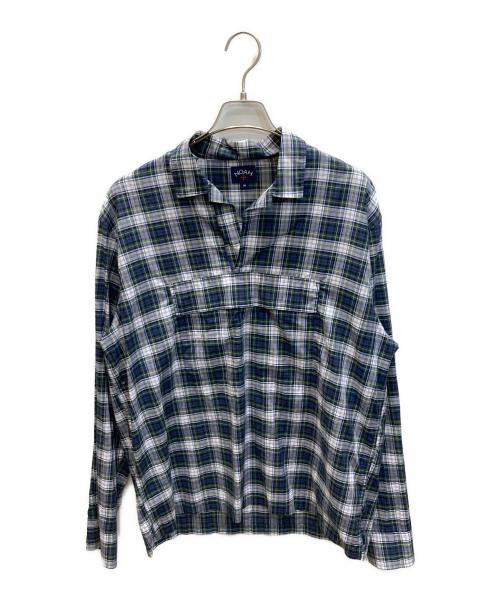 Noah（ノア）Noah (ノア) アノラックチェックシャツ グリーン サイズ:SIZE Mの古着・服飾アイテム