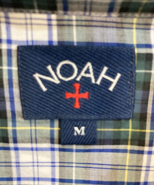 Noah（ノア）Noah (ノア) アノラックチェックシャツ グリーン サイズ:SIZE Mの古着・服飾アイテム