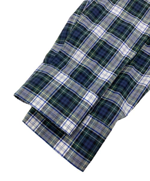 Noah（ノア）Noah (ノア) アノラックチェックシャツ グリーン サイズ:SIZE Mの古着・服飾アイテム
