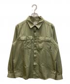 MOUNTAIN HARD WEARマウンテンハードウェア）の古着「キャニオンロングスリーブシャツ」｜オリーブ