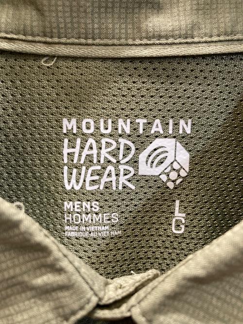 MOUNTAIN HARD WEAR（マウンテンハードウェア）MOUNTAIN HARD WEAR (マウンテンハードウェア) キャニオンロングスリーブシャツ オリーブ サイズ:Lの古着・服飾アイテム