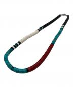 on the sunny side of the streetオン ザ サニーサイド オブ ザ ストリート）の古着「6mm Vintage Record Beads Necklace」｜マルチカラー