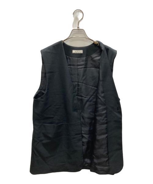 JOURNAL STANDARD relume（ジャーナルスタンダード レリューム）JOURNAL STANDARD relume (ジャーナルスタンダード レリューム) ドライツイルノーカラージレ ブラック サイズ:下記参照の古着・服飾アイテム