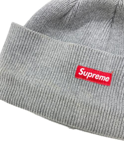 SUPREME（シュプリーム）SUPREME (シュプリーム) Small Box Logo Beanie / スモール ボックス ロゴ ビーニー グレー サイズ:下記参照の古着・服飾アイテム
