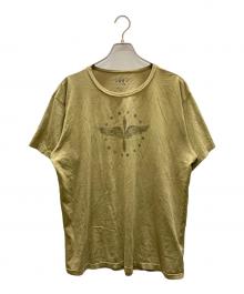 RRL（ダブルアールエル）の古着「グラフィックTシャツ」｜ベージュ
