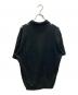 WACKO MARIA (ワコマリア) STRIPED JACQUARD KNIT POLO SHIRT ブラック サイズ:SIZE L：16000円