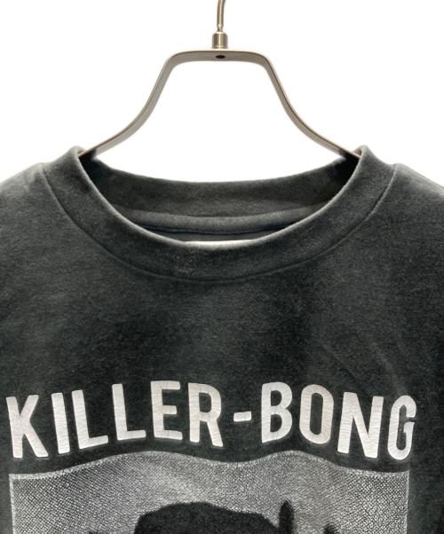 TIGHTBOOTH PRODUCTION（タイトブースプロダクション）TIGHTBOOTH PRODUCTION (タイトブースプロダクション) HAND SIGN VELOUR LS / ハンドサイン ベロア LS ブラック サイズ:SIZE Lの古着・服飾アイテム